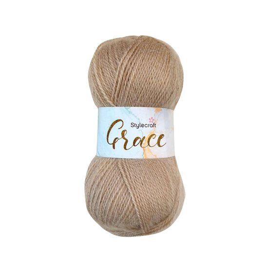 Stylecraft Almond Grace Aran 100g image number 1