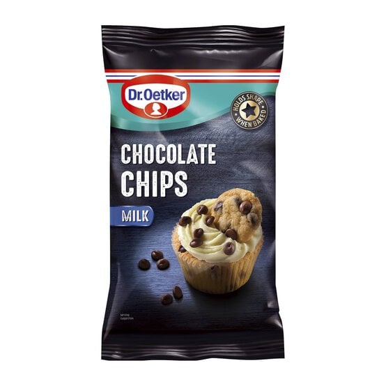 Dr. Oetker Milk Chocolate Chips 100g image number 1