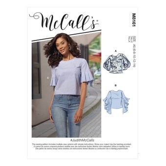 McCall’s Judith Tops Sewing Pattern M8161 (14-22)