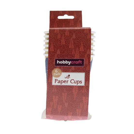 Christmas Village Paper Cups 6 Pack  image number 3