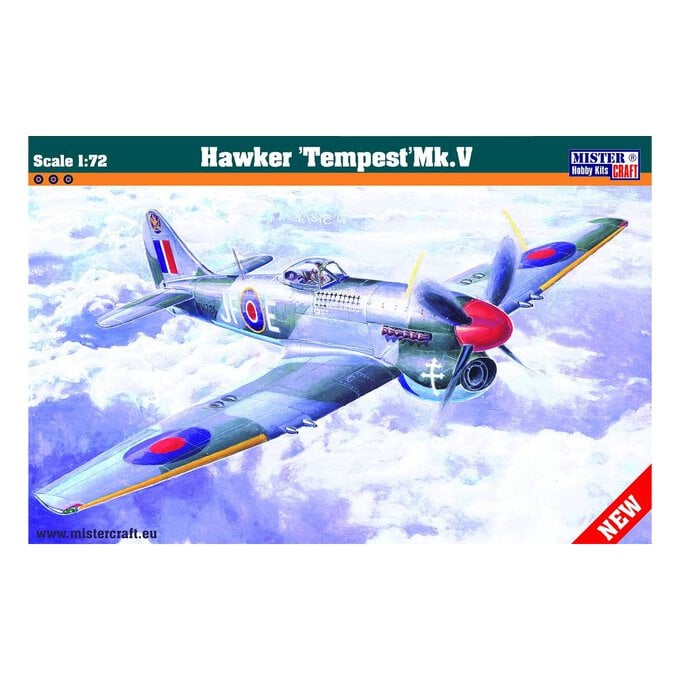 MisterCraft Hawker Tempest Mk.V Model Kit 1:72 image number 1
