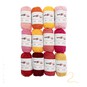 Knitcraft Warm Tone Tiny Cotton Friends Yarn 25g 12 Pack image number 1