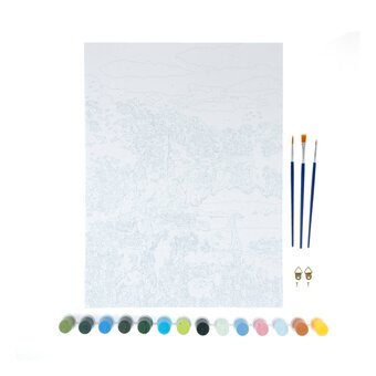 Springtime Paint-by-Number Kit, Paint By Number for Adults