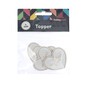 With Love Wooden Toppers 4 Pack image number 4