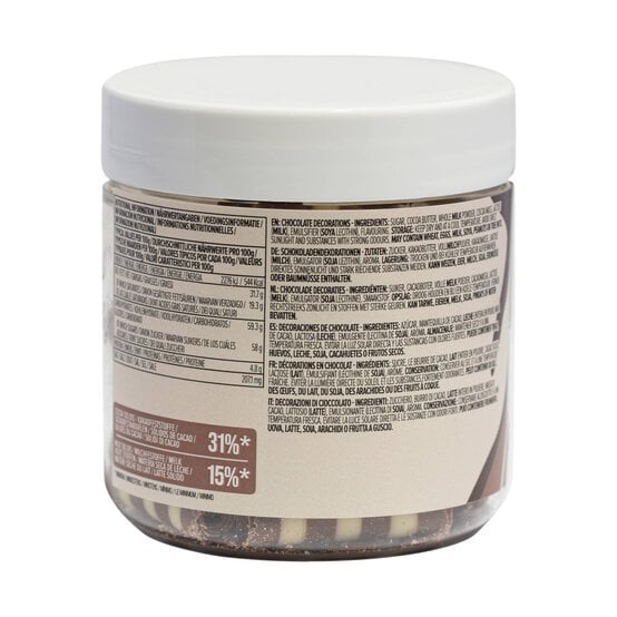 PME Striped Mini Cigarello Chocolate Curls 100g image number 6