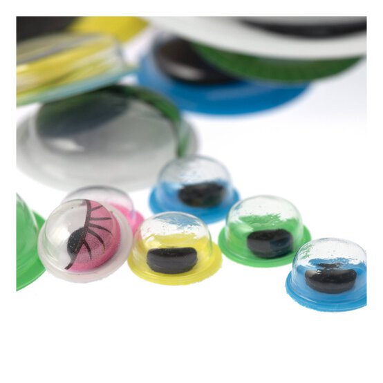 Self-Adhesive Assorted Googly Eyes 200 Pack image number 3