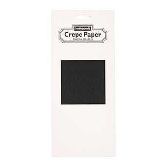 Black Crepe Paper 100cm x 50cm image number 3