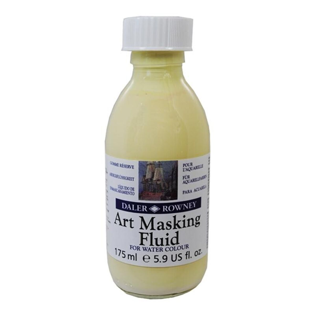 Daler-Rowney Maskierflüssigkeit Weiß, 75 Ml – Zum Abdecken Bei Aquarell & Maltechniken