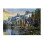 Sunset Log Cabin Jigsaw Puzzle 1000 Pieces image number 5