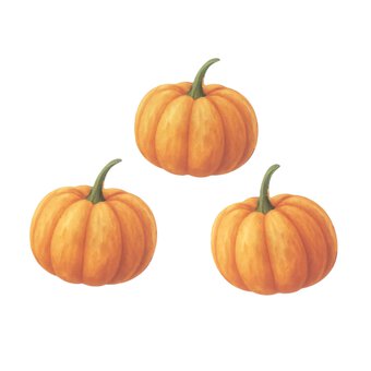 Pumpkin Card Toppers 3 Pack