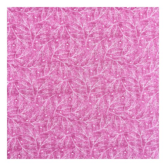 Gentle Meadow Textured Stem Cotton Fabric by the Metre image number 2