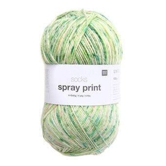 Rico Meadows Socks Spray Paint 4 Ply 100g