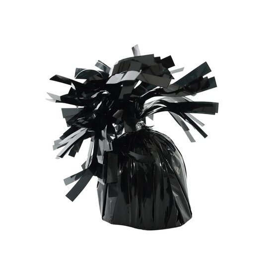 Black Foil Balloon Weight 170g image number 1
