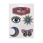 Mystic Eye Iron-On Patches 4 Pack image number 4