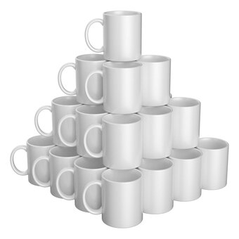 Cricut Ceramic Mug Blank 340ml 36 Pack