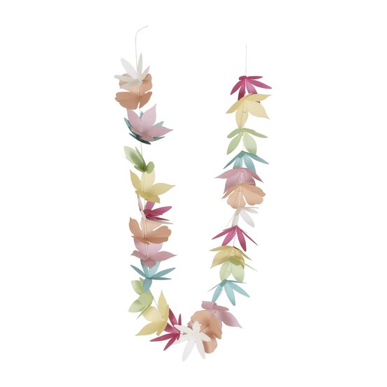Ginger Ray Tropical Paper Flower Garland image number 2