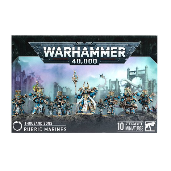Warhammer 40,000 Thousand Sons Rubric Marines image number 4