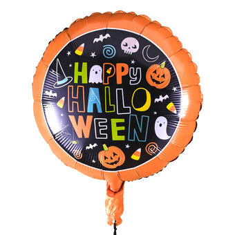 Large Happy Halloween Foil Balloon