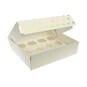 Gold Polka Dot Cupcake Box 12 Wells image number 3