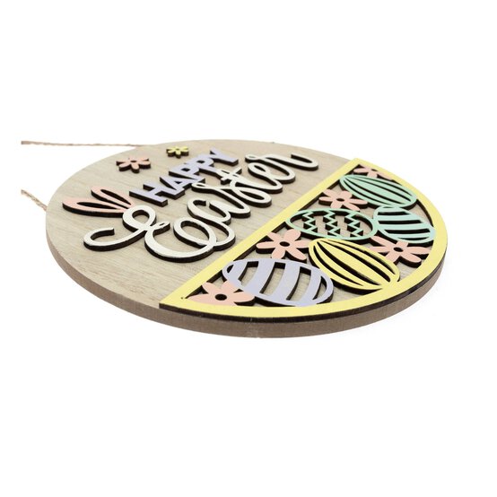 Happy Easter Sign 18cm image number 3