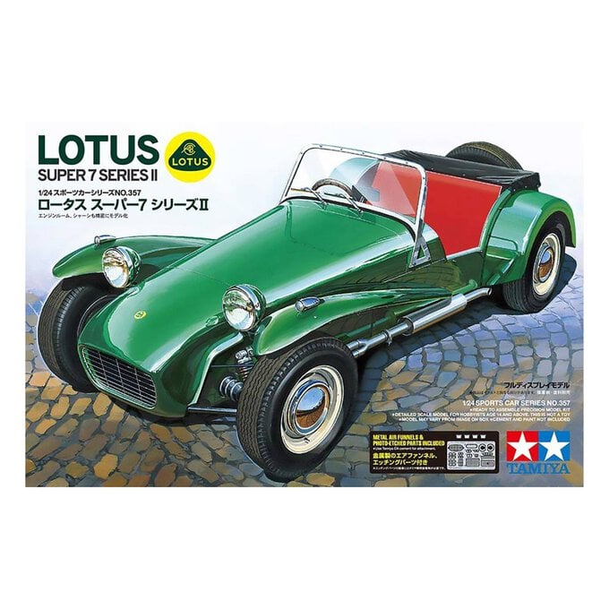 Tamiya Lotus Super 7 Series 2 Model Kit 1:24 image number 1