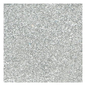 Cosmic Shimmer Bright Silver Biodegradable Glitter 10ml