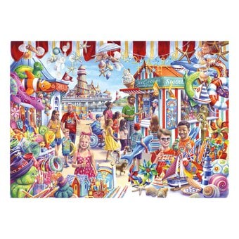 Gibsons Seaside Souvenirs Jigsaw Puzzle 1000 Pieces image number 2