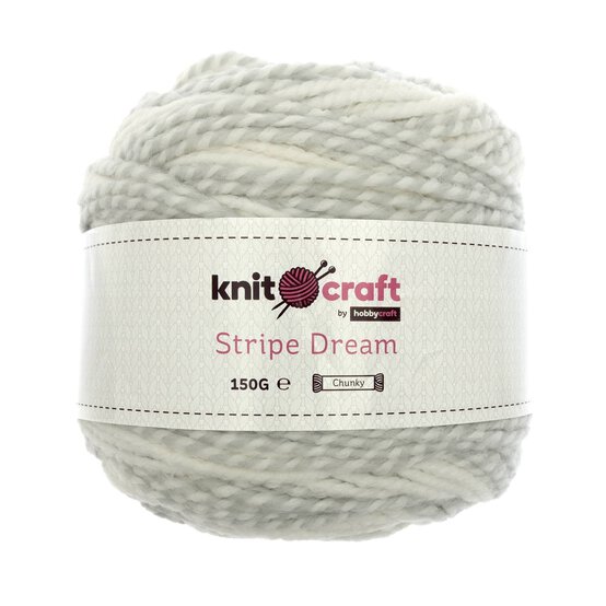Knitcraft Grey Stripe Dream 150g image number 1