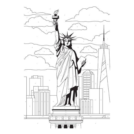 Landmark 3-in-1 Paint by Numbers image number 4