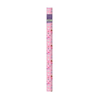 Pink Ahoy Gift Wrap 70cm x 2m 