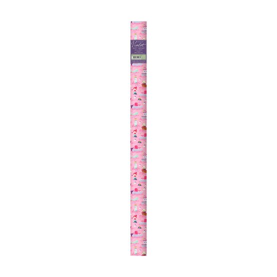 Pink Ahoy Gift Wrap 70cm x 2m  image number 1
