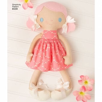 Simplicity Whimsy Dolls Sewing Pattern 8539 image number 4