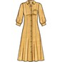 Simplicity Button Front Dress Sewing Pattern S9260 (10-18) image number 4
