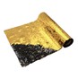 Gold and Silver Sequin Fabric Roll 28cm x 2m  image number 1