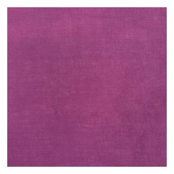 Plum Lawn Cotton Fabric by the Metre