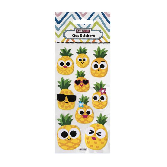 Pineapple Puffy Stickers image number 3
