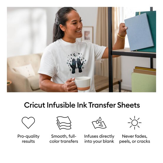 Cricut Infusible Ink Party Pink Transfer Sheets 2 Pack image number 2