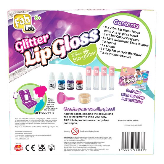 FabLab Glitter Lip Gloss image number 3