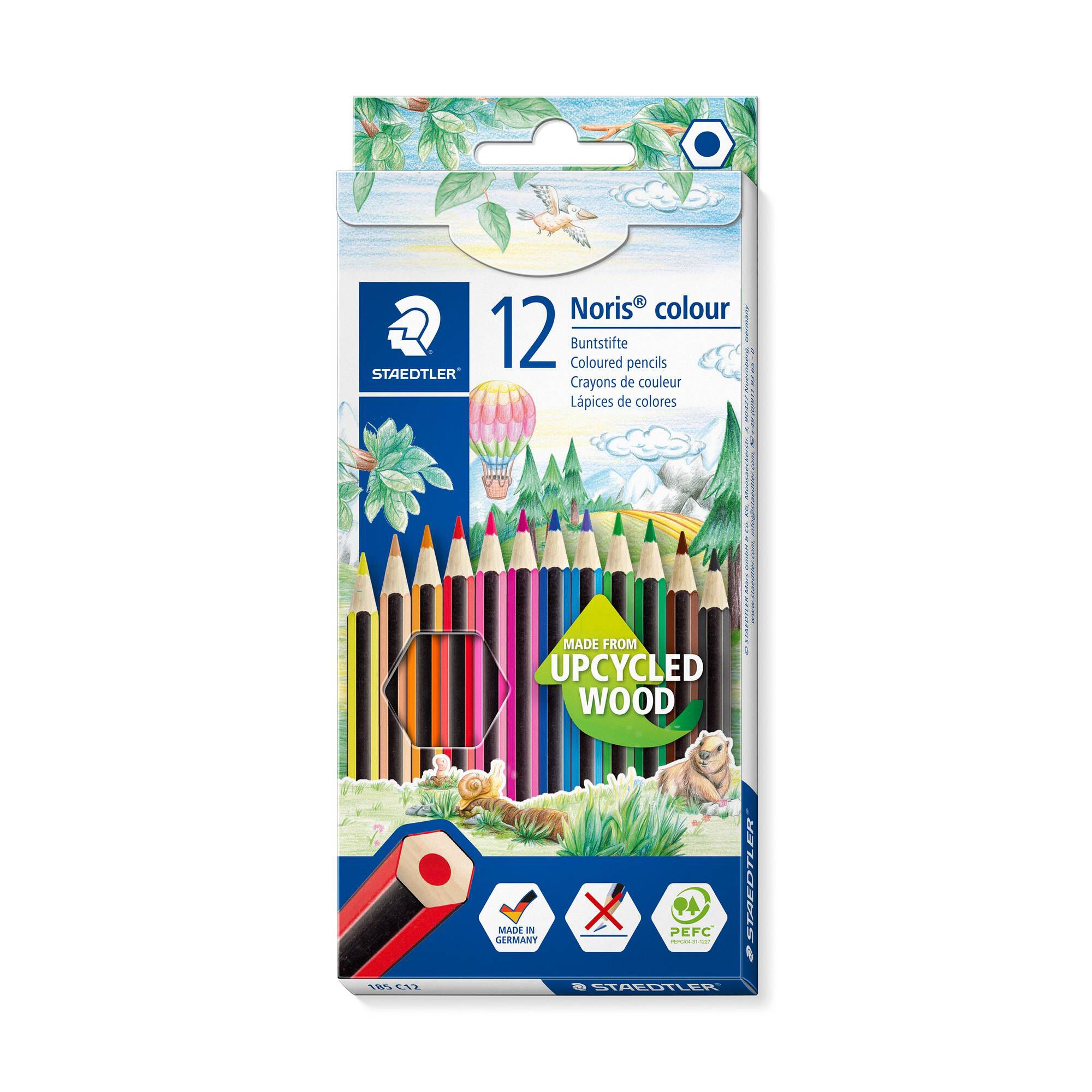 Staedtler Noris Colour Colouring Pencils 12 Pack Hobbycraft
