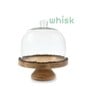 Whisk Wooden Domed Cake Stand 11 Inches image number 1