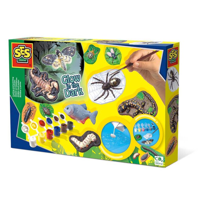 SES Creative Scary Animals Cast and Paint Set Hobbycraft