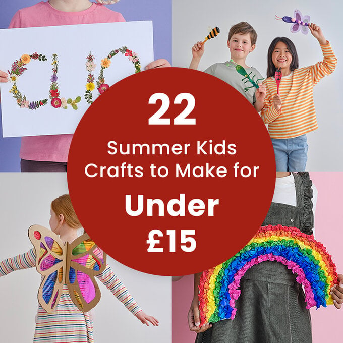 22 Summer Kids Crafts to Make for Under £15 image number 1
