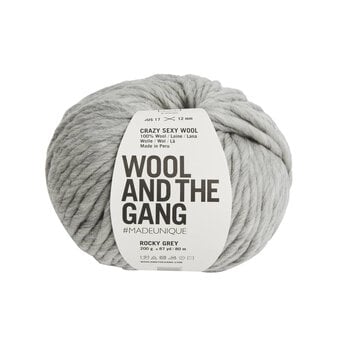 Wool and the Gang Rocky Grey Crazy Sexy Wool 200g