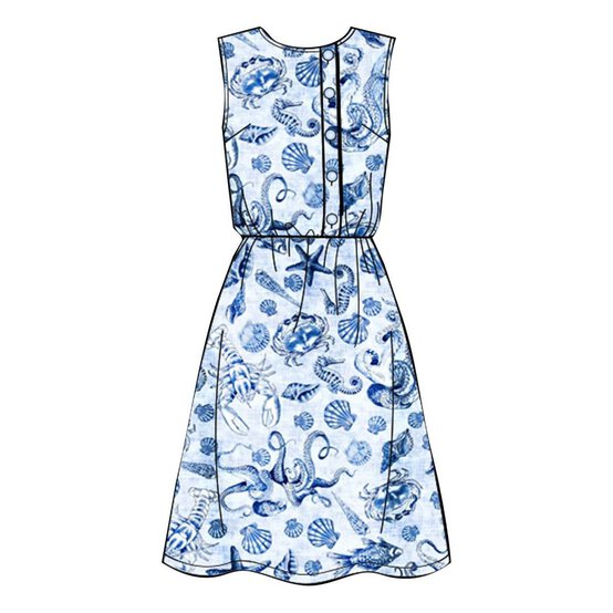 Simplicity Women&rsquo;s Dress Sewing Pattern S8914 (4-12) image number 4