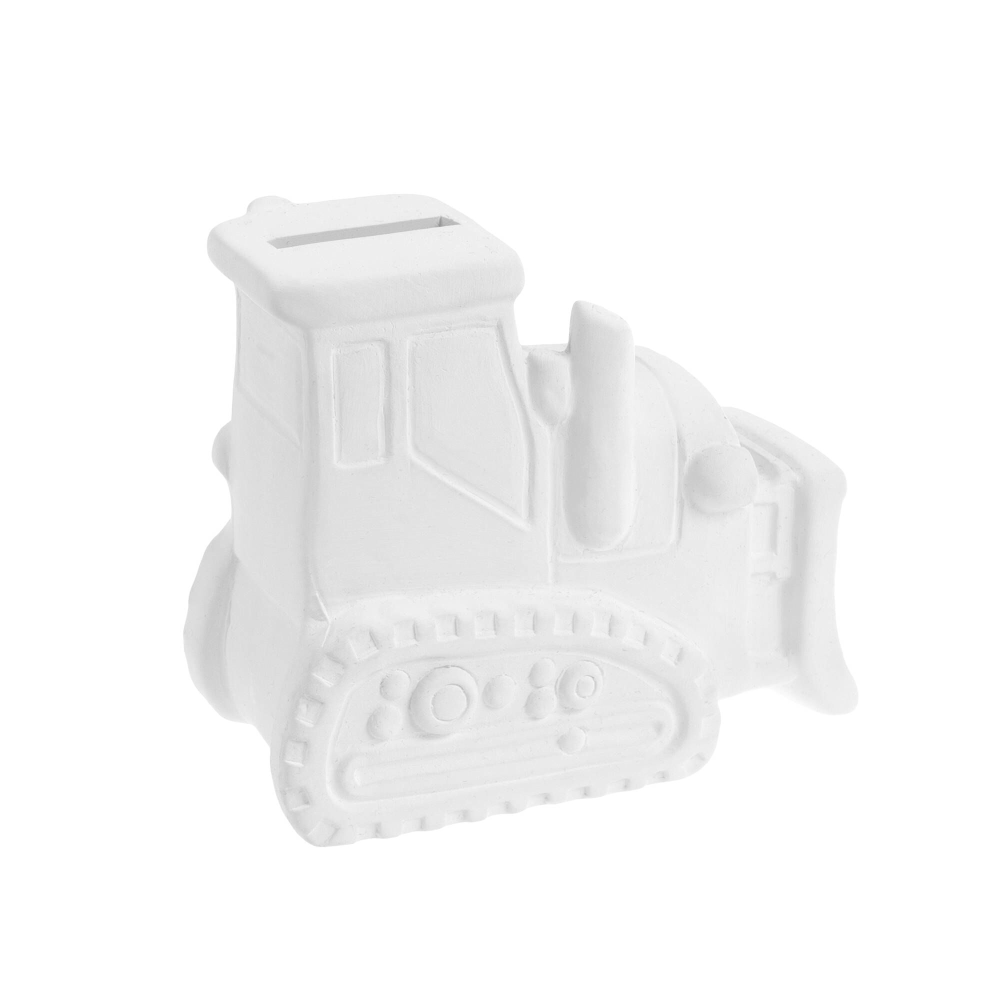 Paint Your Own Bulldozer Money Box Hobbycraft