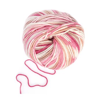 Knitcraft Pink Multi Picklechops DK Yarn 50g image number 3
