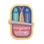 Original Sardines Peel and Stick Patch  image number 1