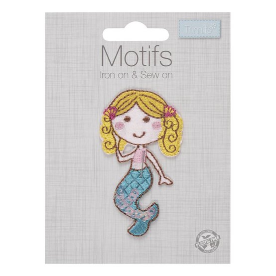 Trimits Mermaid Iron-On Patch image number 2