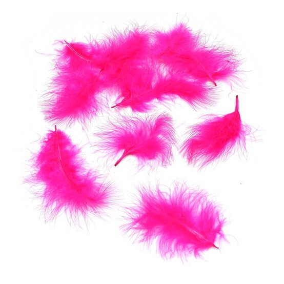 Cerise Marabou Feathers 3g image number 1