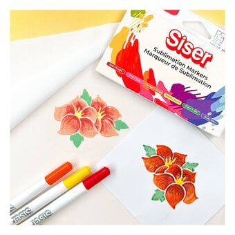Siser Primary Sublimation Markers 6 Pack image number 5